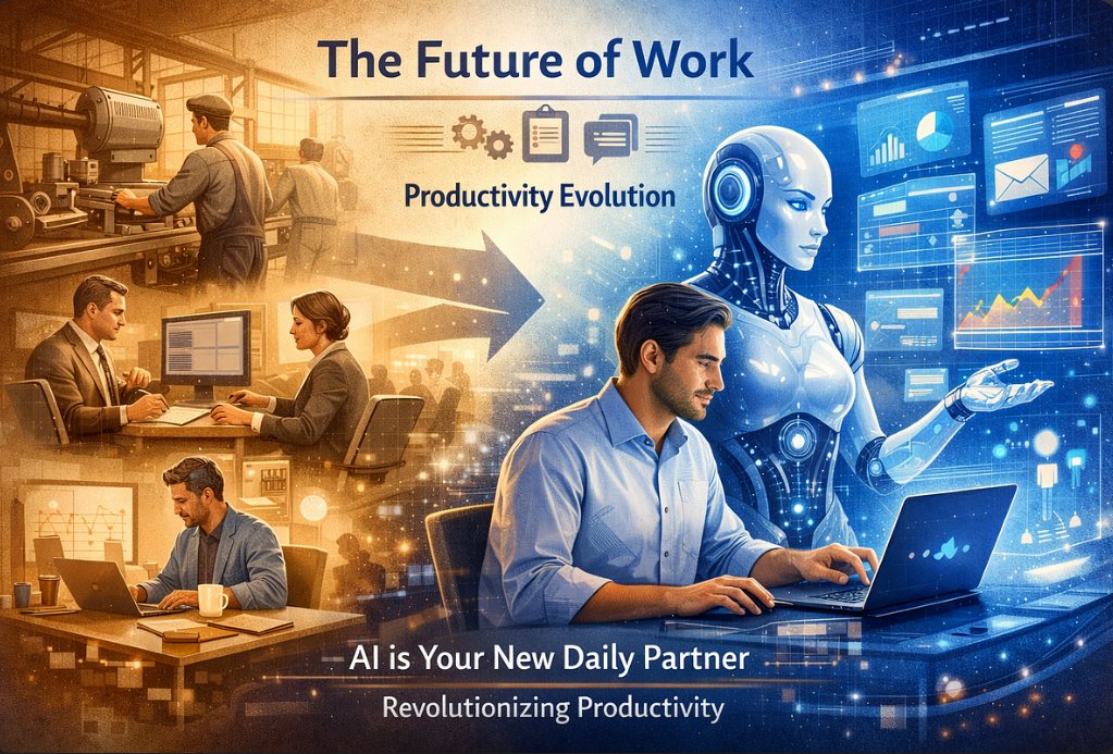 The future of work — AI is your new daily partner for productivity